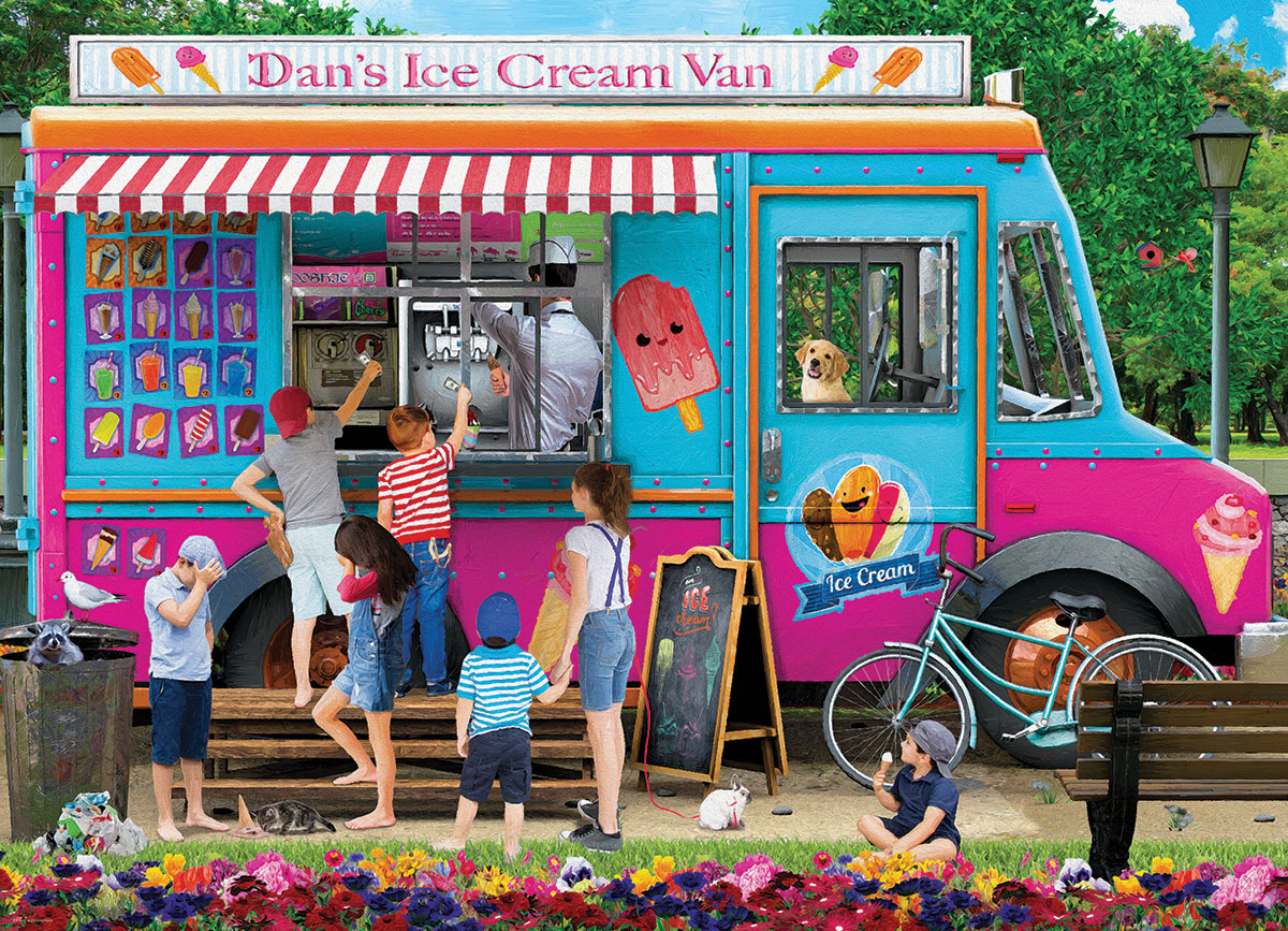 Eurographics Dan's Ice Cream Van 1000 - Image 2